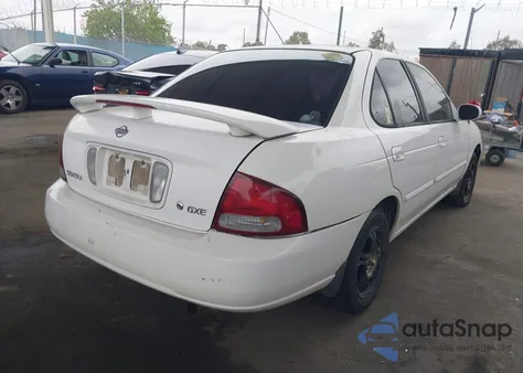 2002 Nissan Sentra Gxe из США, поврежденный, VIN 3N1CB51D92L674436